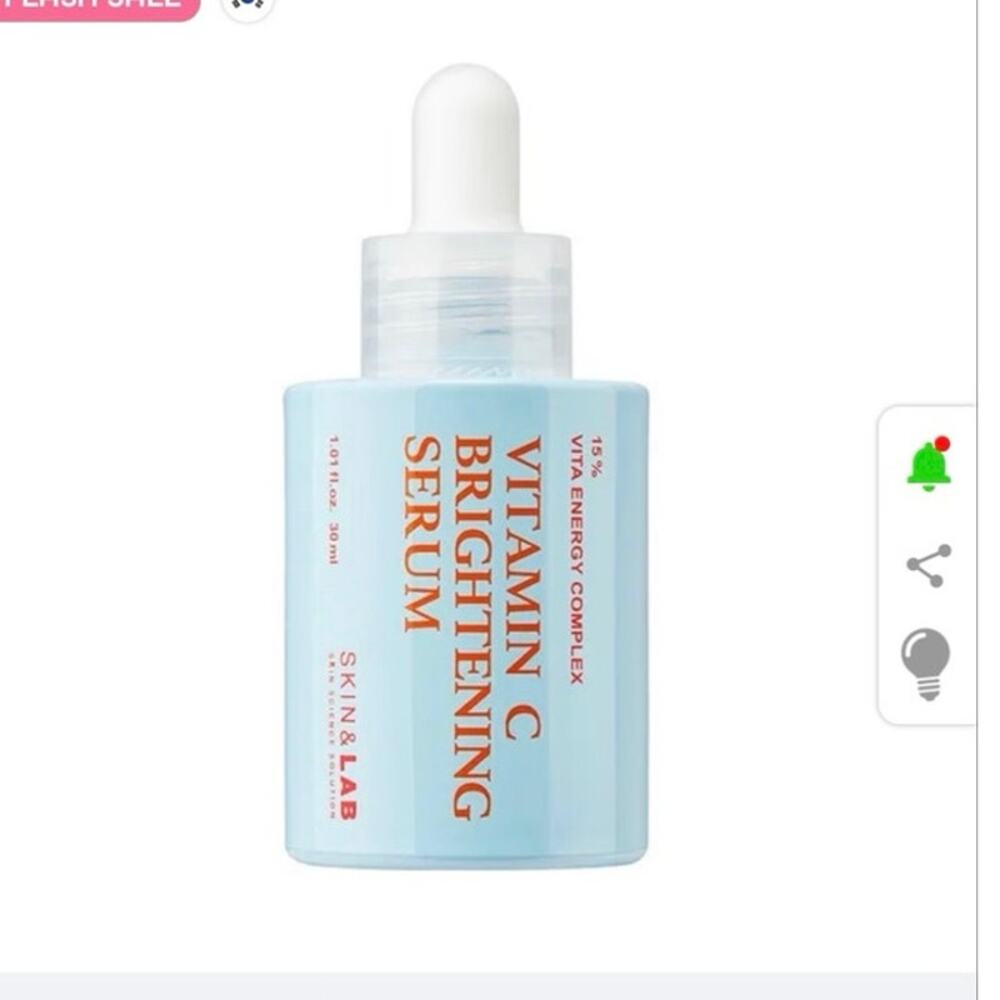 NWT skin and lab vitamin c brightening serum
